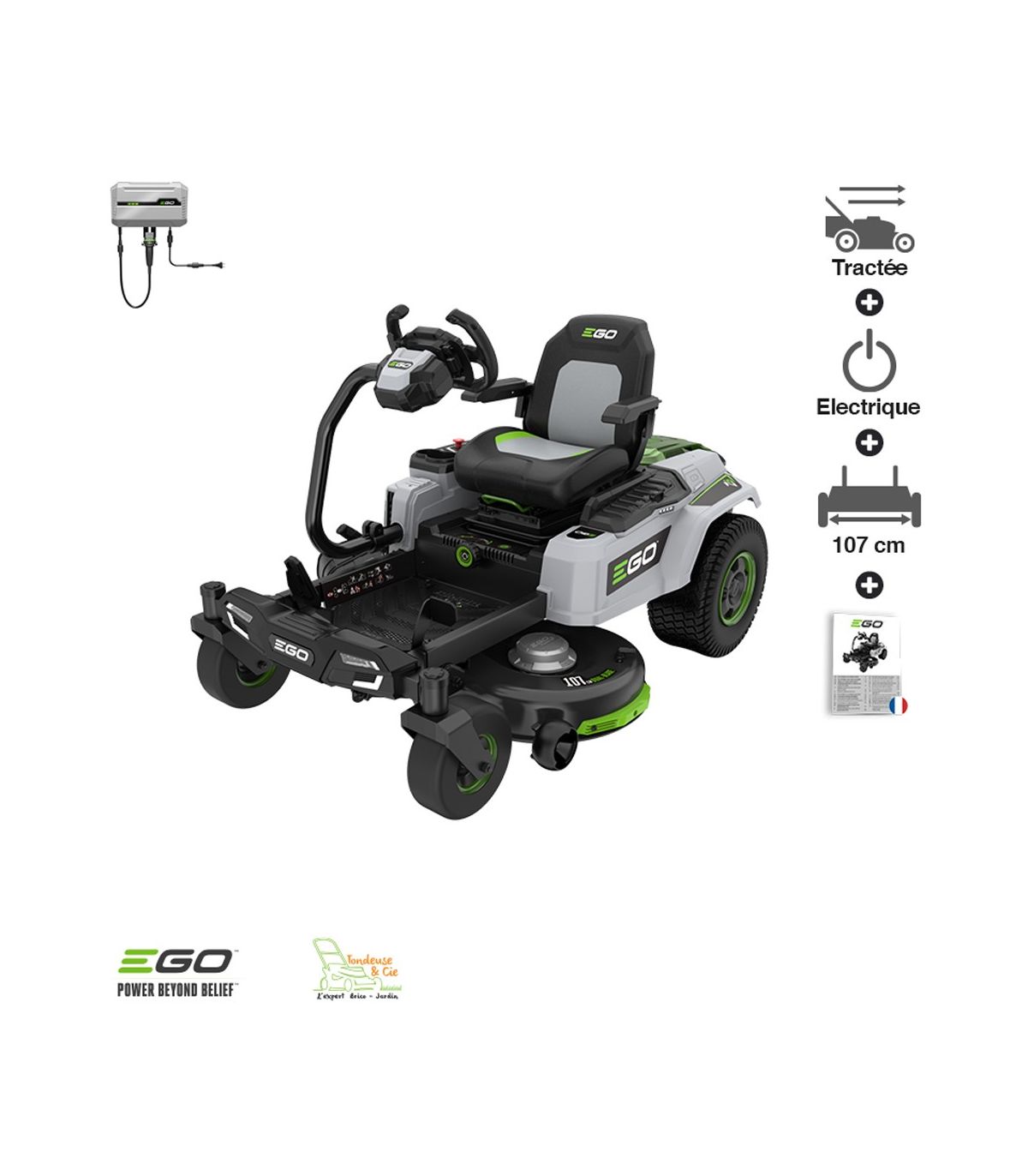 Tondeuse autoportée